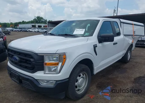 2021 Ford F-150 Xl from USA, damaged, VIN 1FTEX1CP4MKE07801